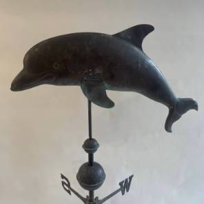 A French Dolphin Weathervane